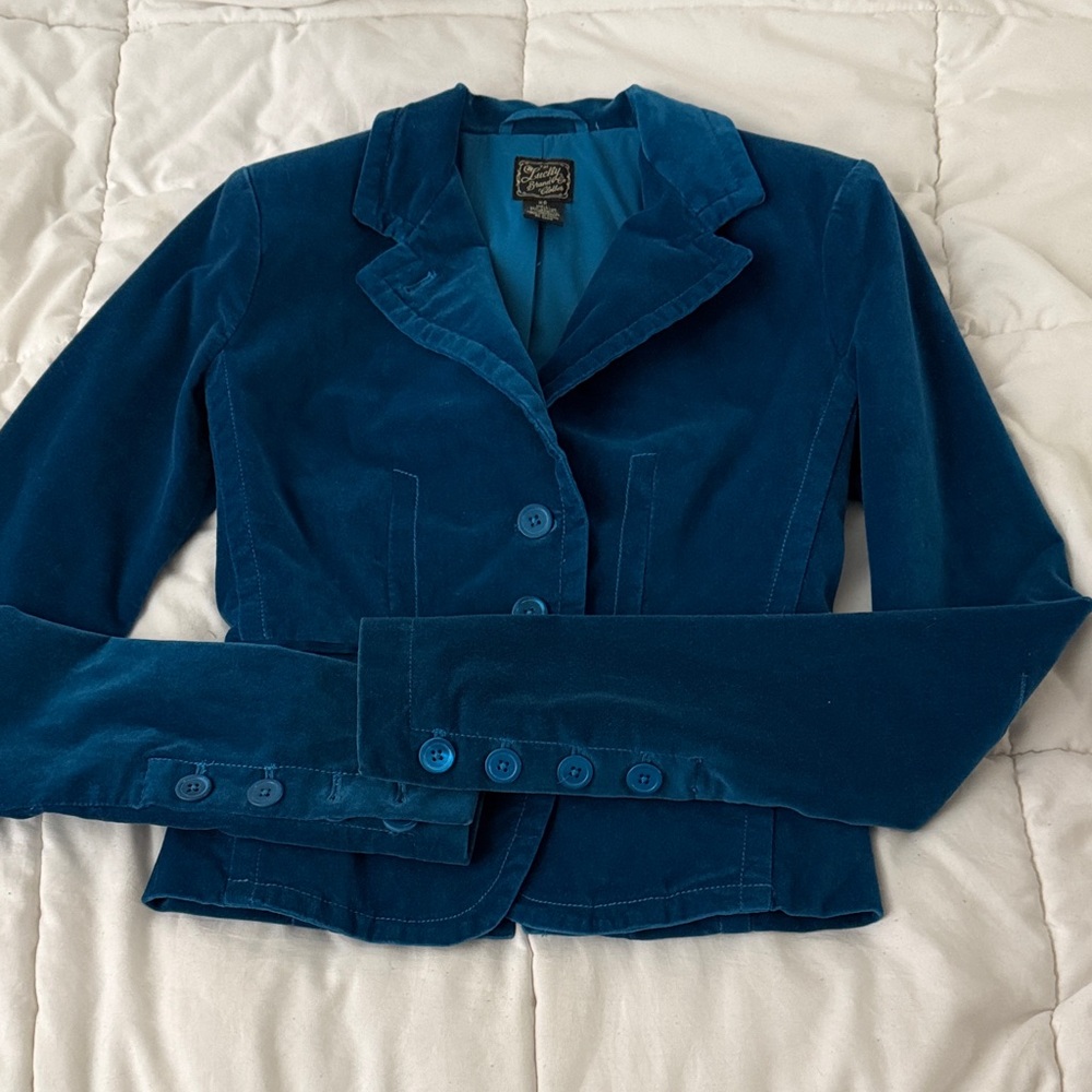 Blue Velvet Women's Jacket